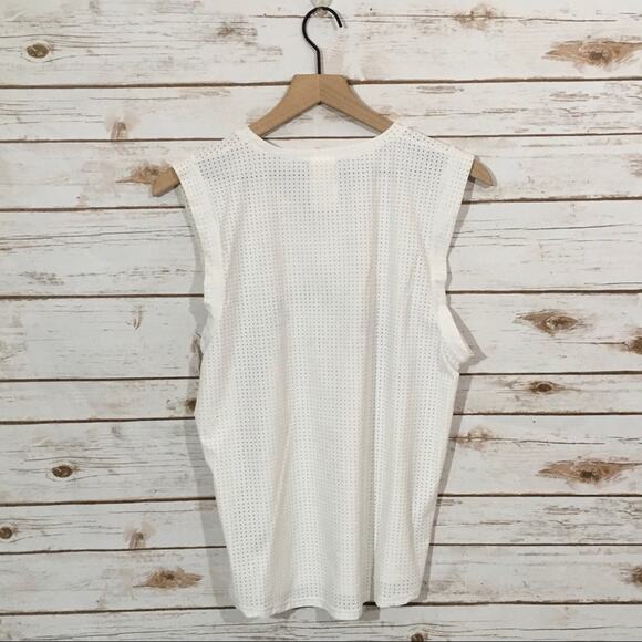 The Upside Perforated Muscle Tank - White - US 6 - Picture 6 of 9